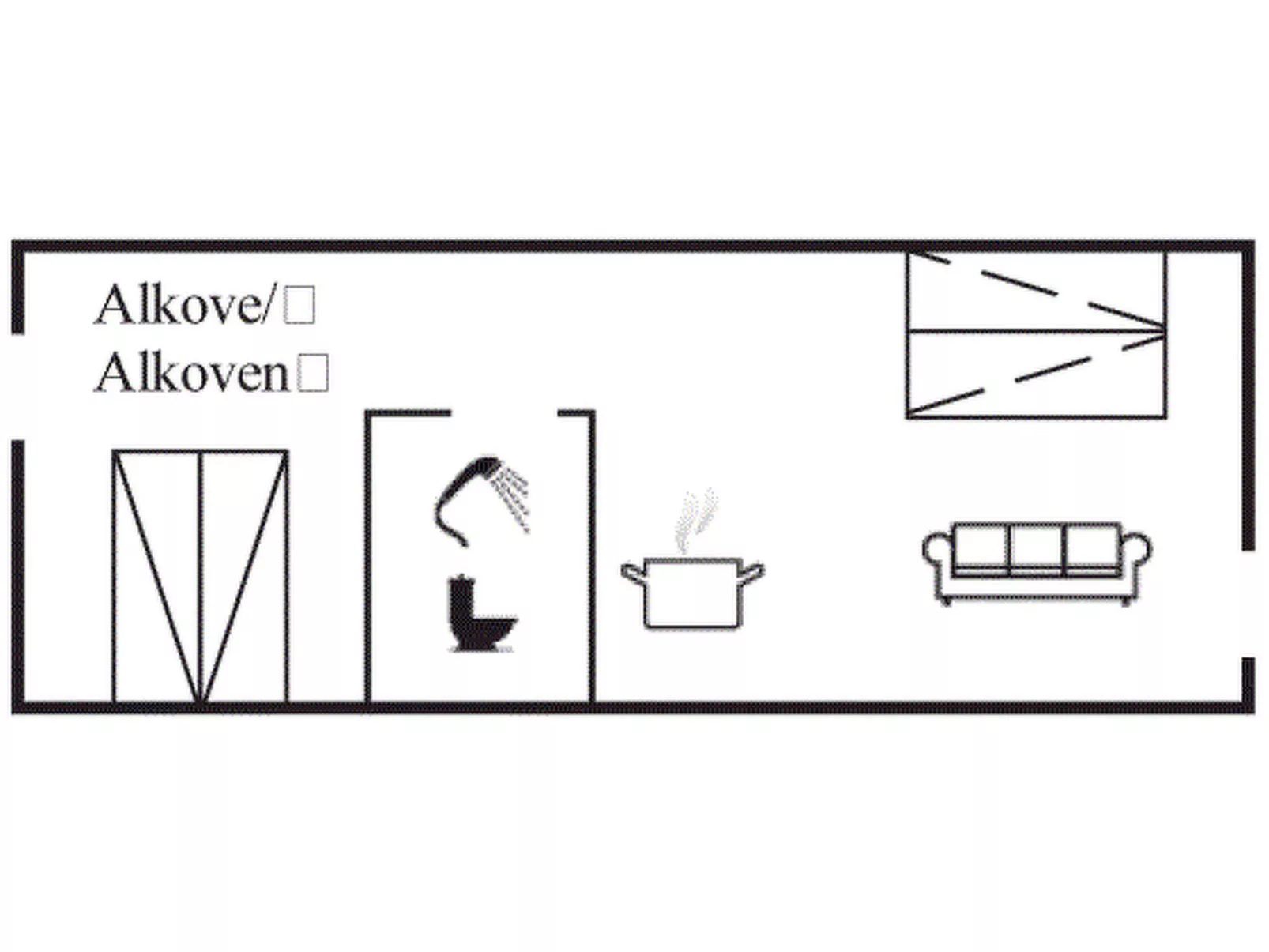 "Gunnlaug" - 500m from the sea-Dedans