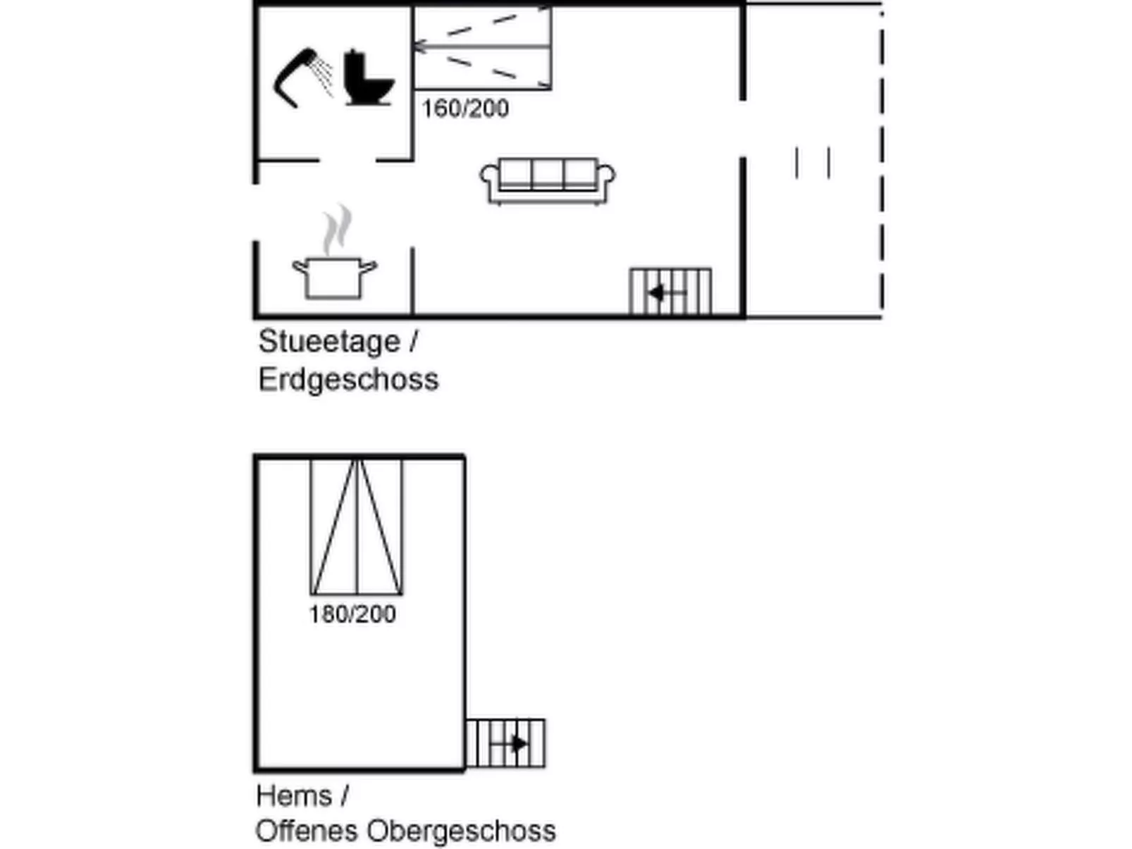 "Askrik" - 400m from the sea-Dedans