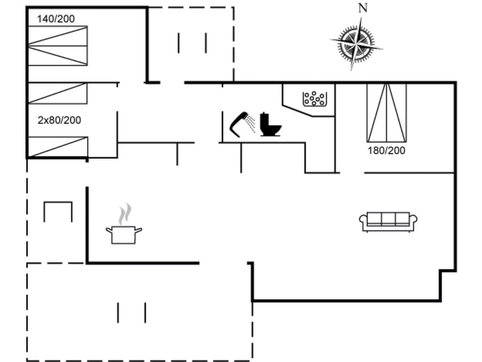 "Arlina" - 1.5km from the sea-Drinnen