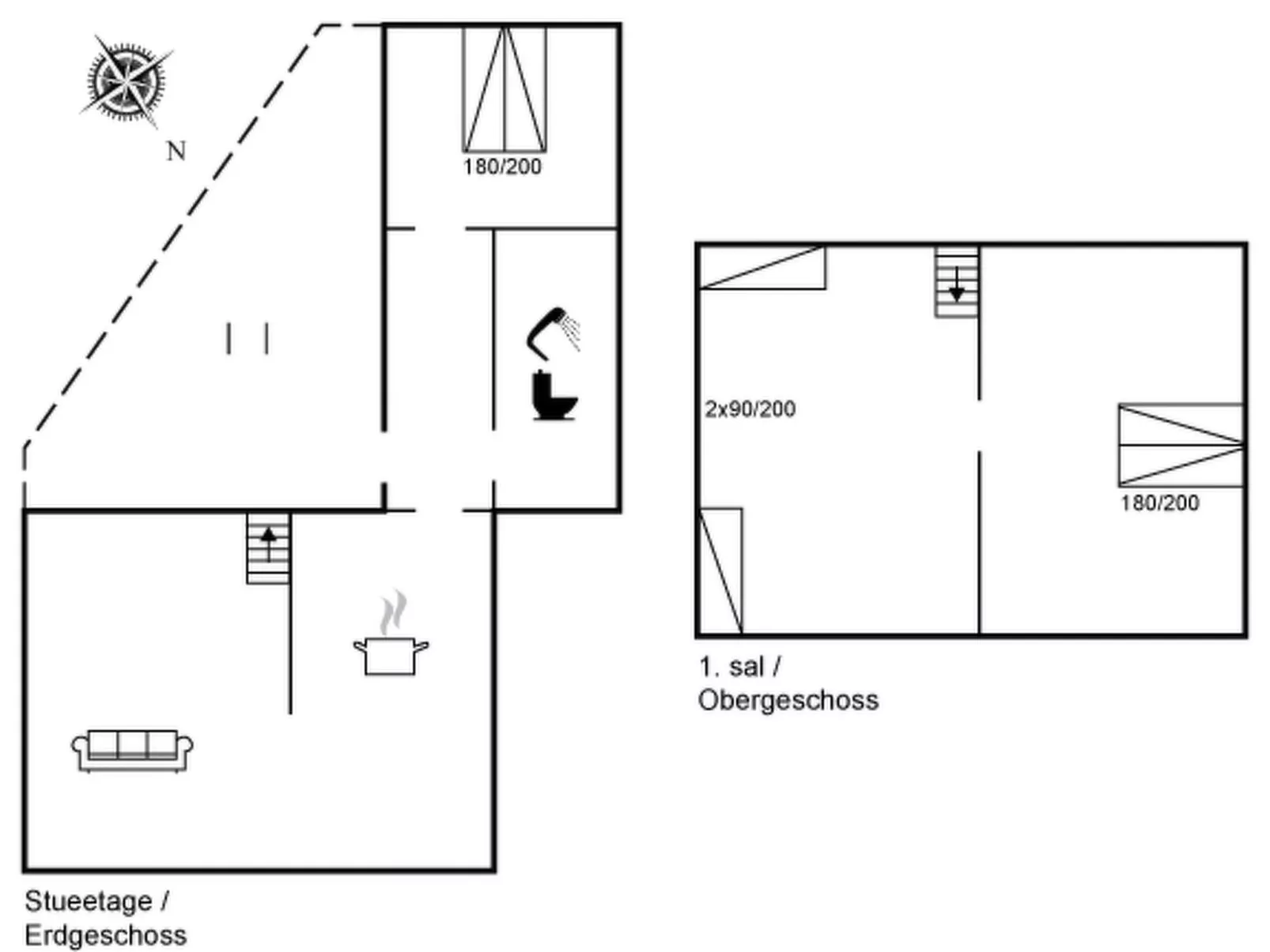 "Iara" - 6km from the sea-Inside
