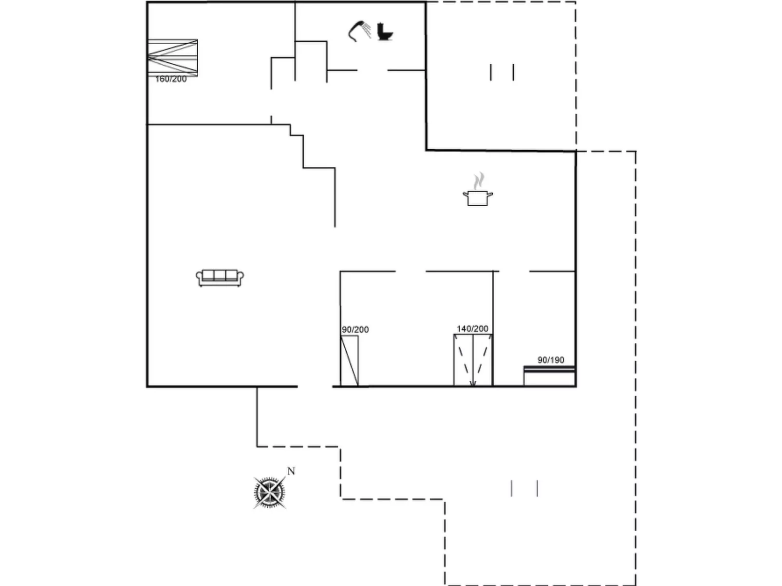 "Sweni" - 800m from the sea-Drinnen