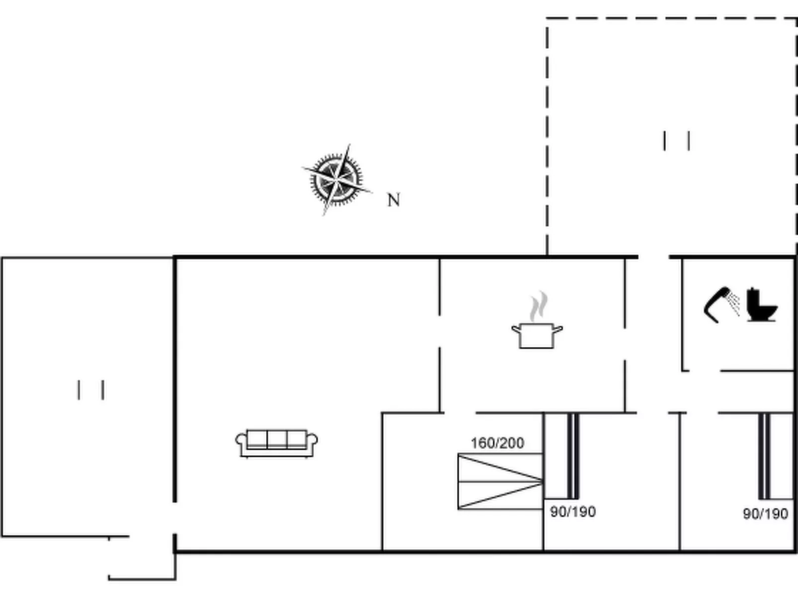 "Terhi" - 200m from the sea-Drinnen