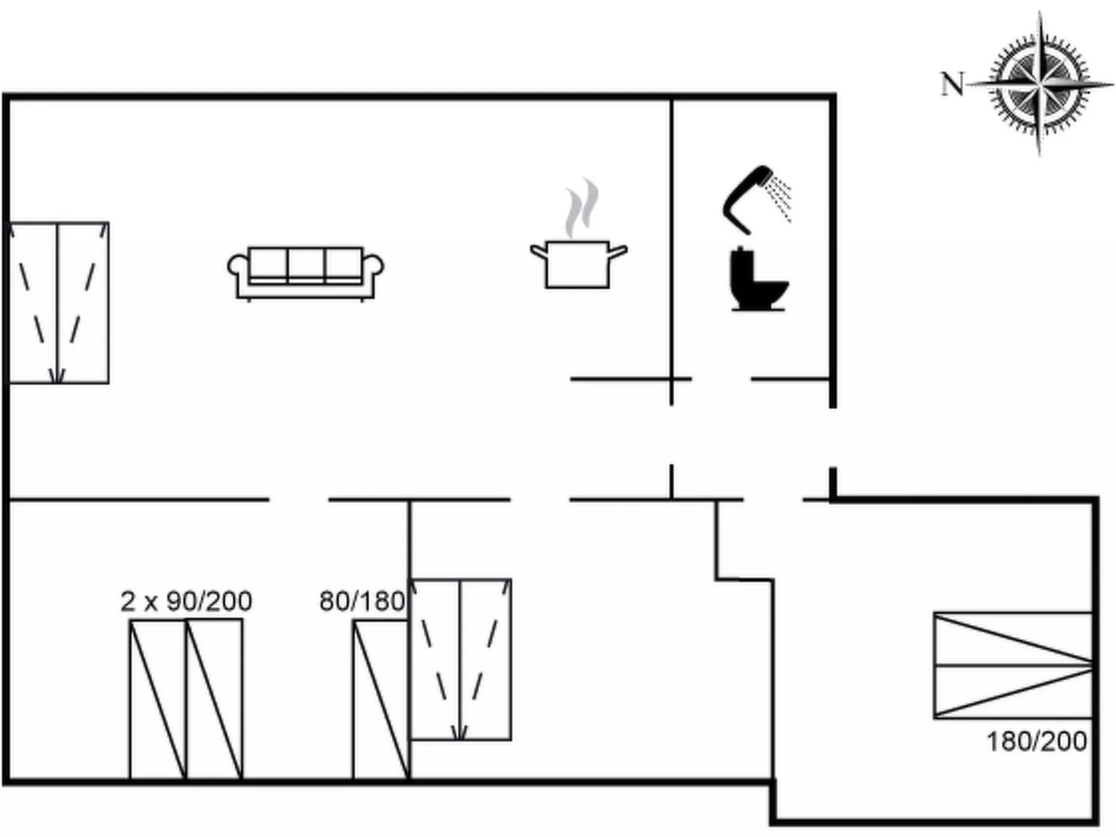 "Gerrit" - 450m from the sea-Inside