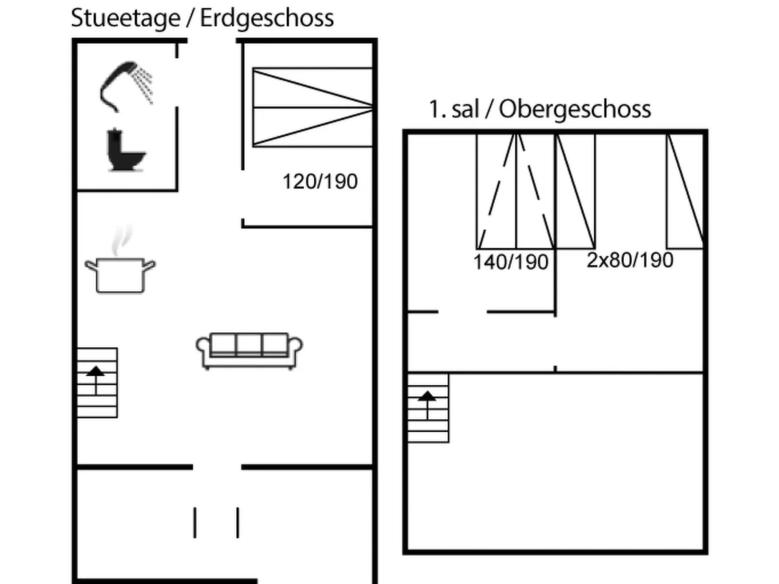 "Segot" - 100m to the fjord-Inside