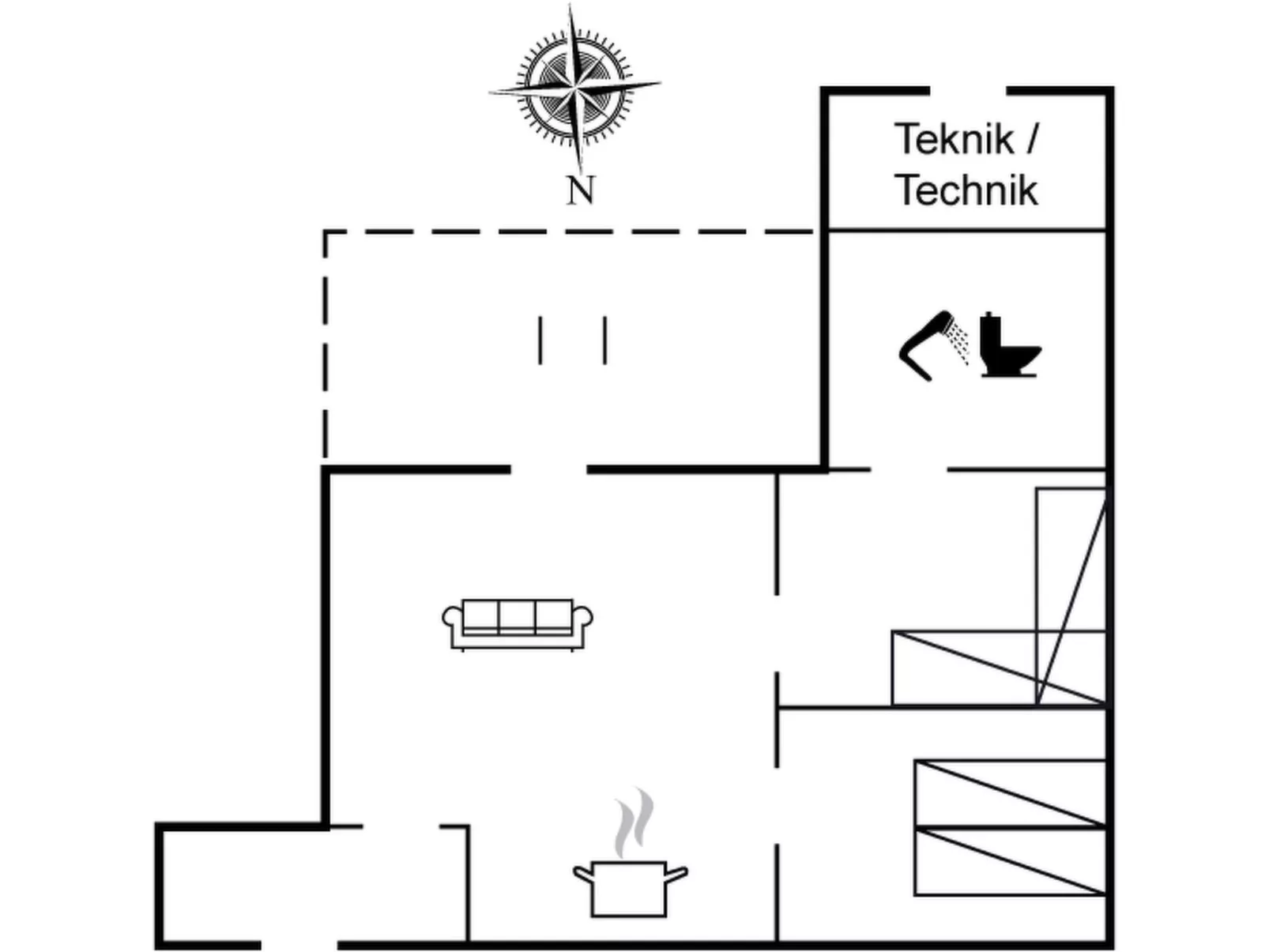 "Zina" - 25m from the sea-Drinnen