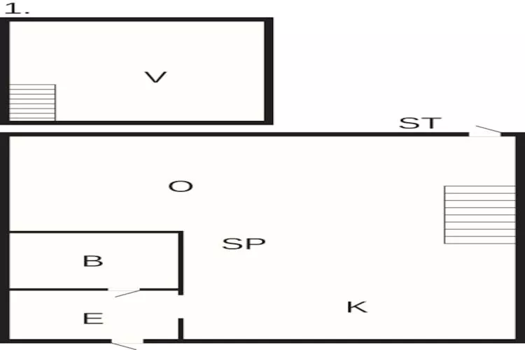 4 Personen Ferienhaus in Tønder-By Traum-Grundriss