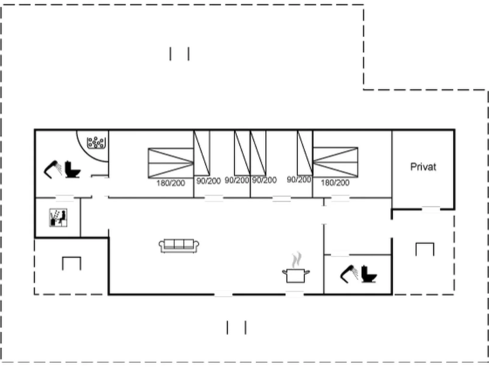 "Keimo" - 1.3km from the sea-Inside