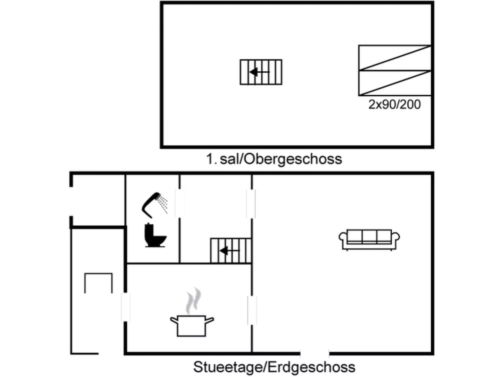 "Frodde" - 5km from the sea-Drinnen