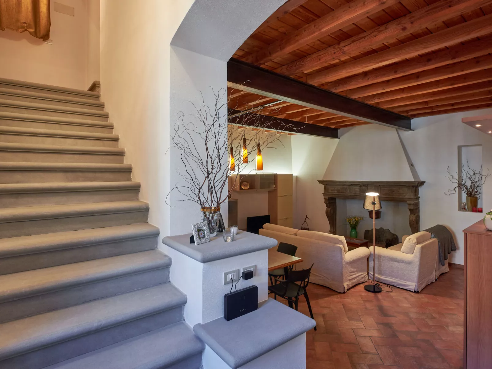 La Cascina-Inside