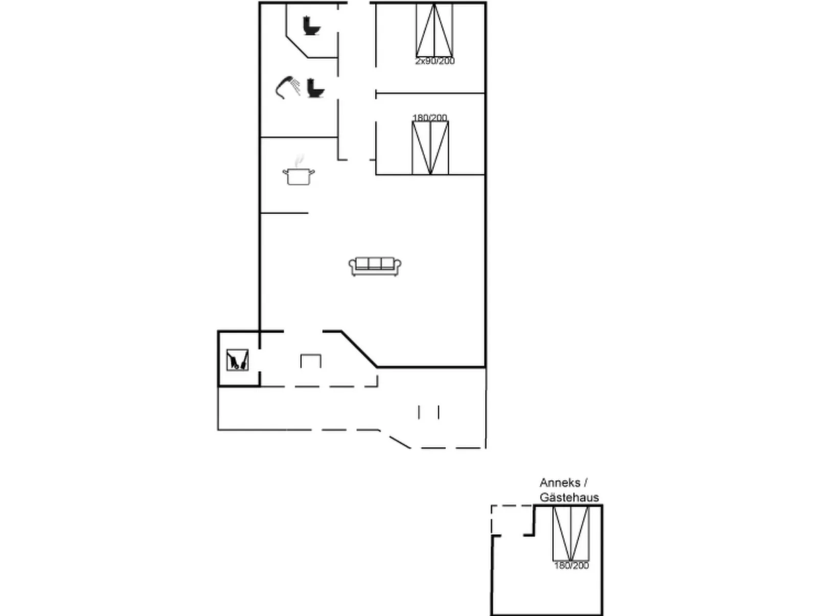 "Annalina" - 1.1km from the sea-Dedans