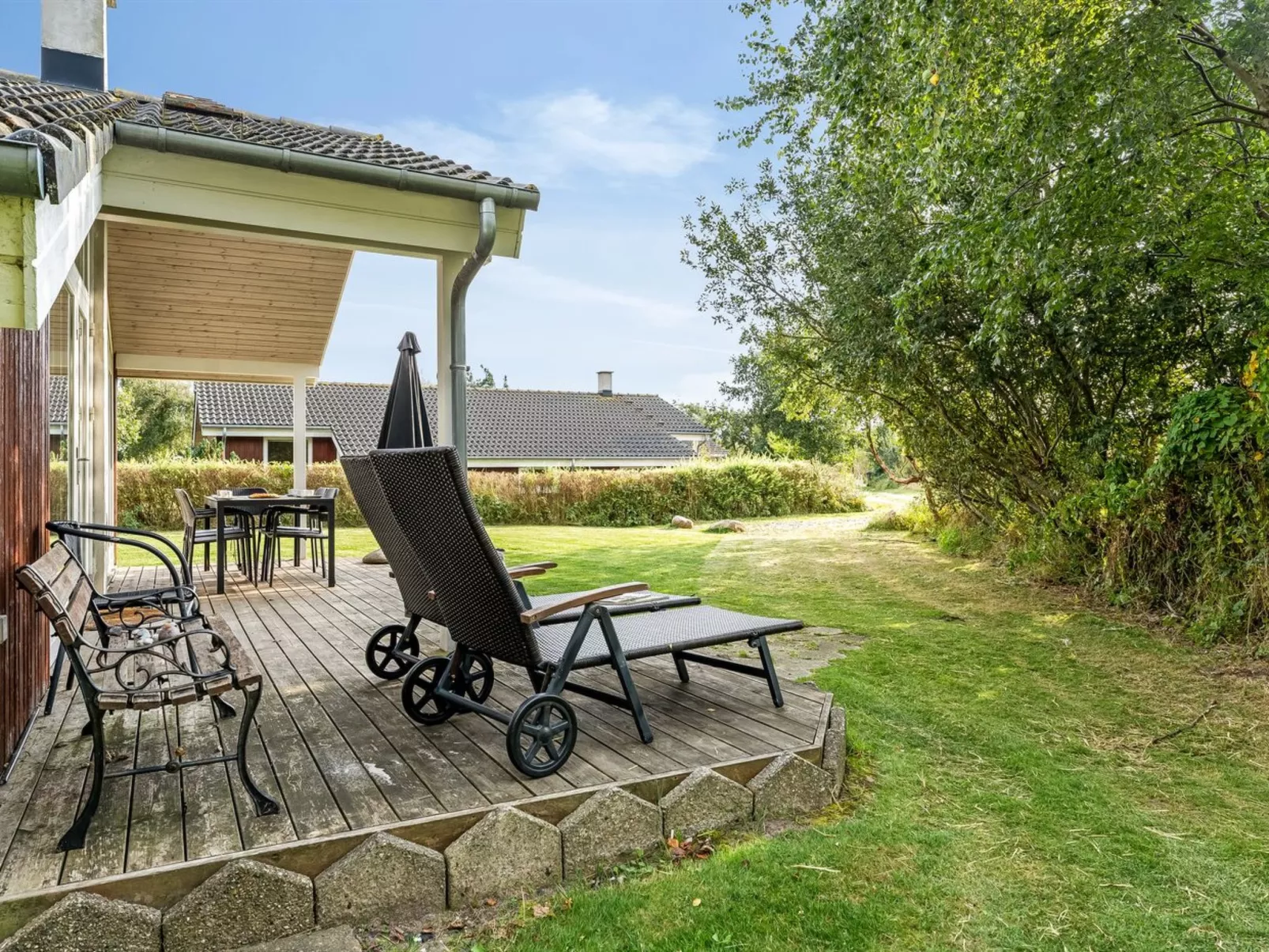 "Thala" - 35m from the sea-Dehors