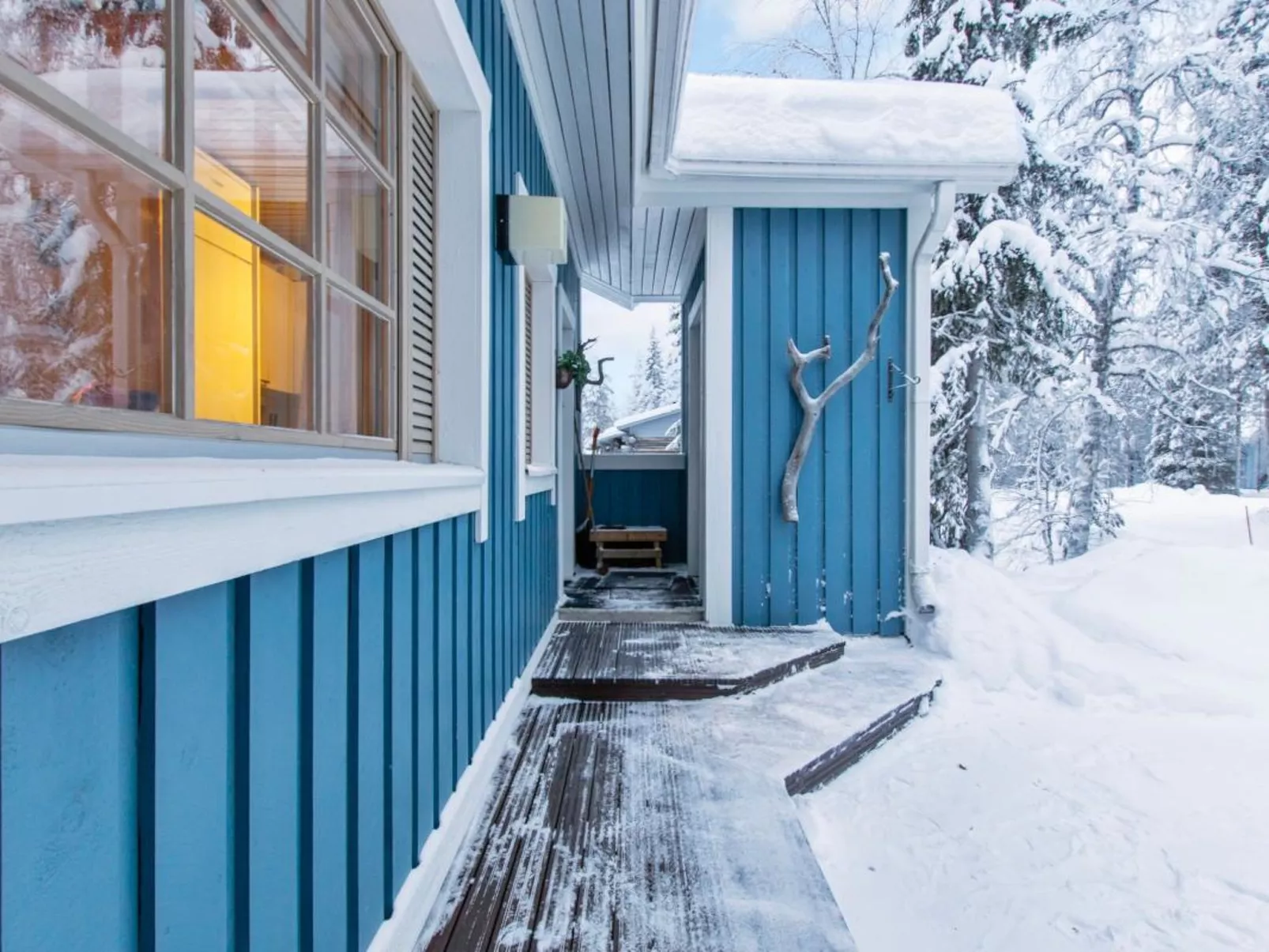 Korpipalo (ent. yllästunnelma 2 b 7)-Dedans