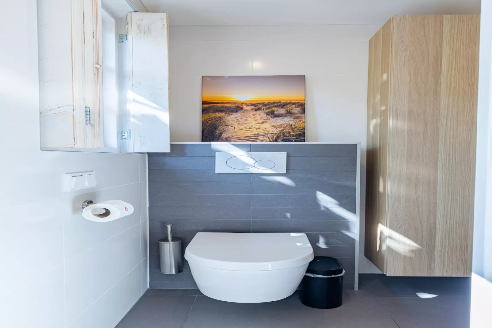 Lijsterhofstraat 13 - Knusse vakantiewoning nabij strand en centrum-Salle de bain