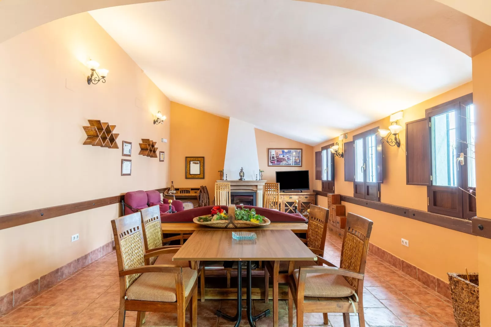 Casa Rivero Rural-Salle à manger