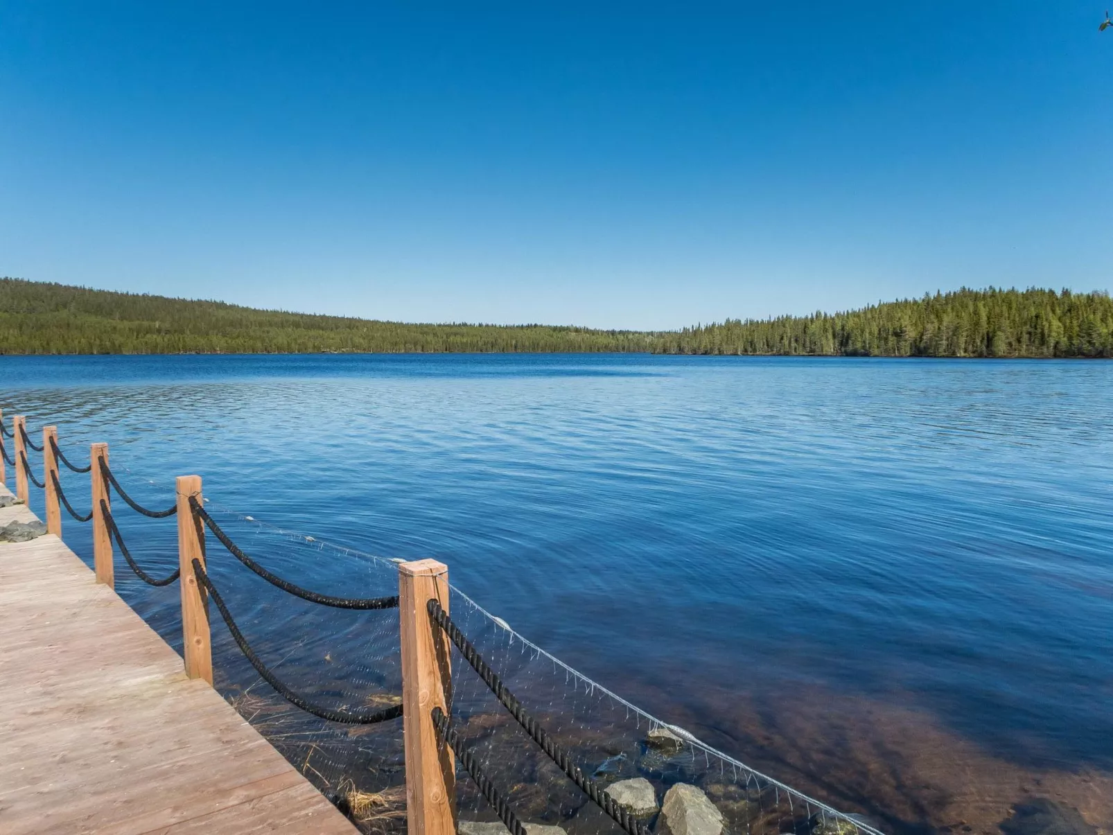 Holy lake rantasauna-Dedans