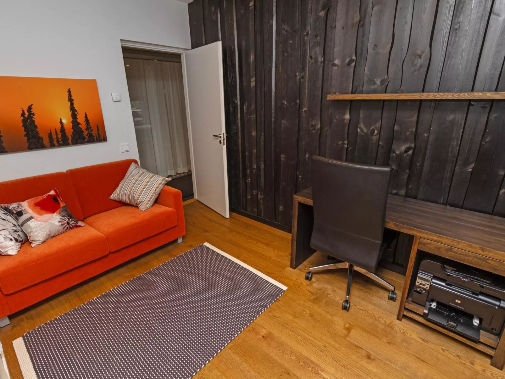 Holy lake chalet a-Drinnen