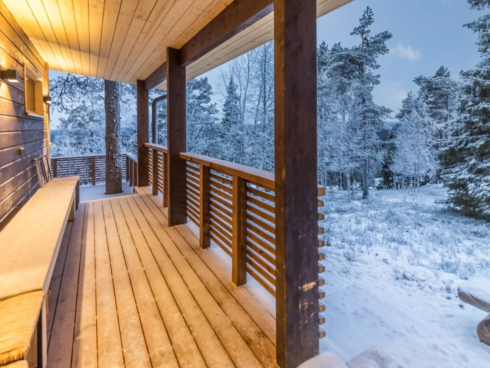 Kelokaltiokylän maja 22-Dedans