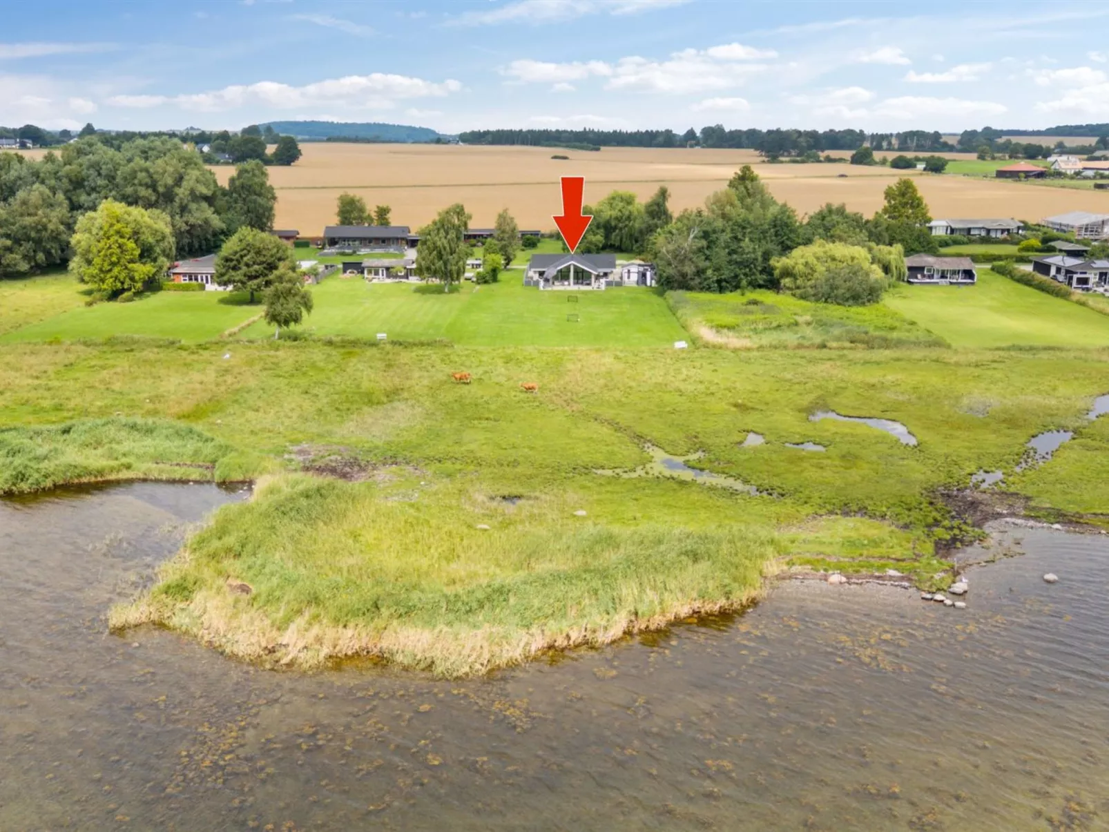 "Thyra" - 50m to the fjord-Draußen