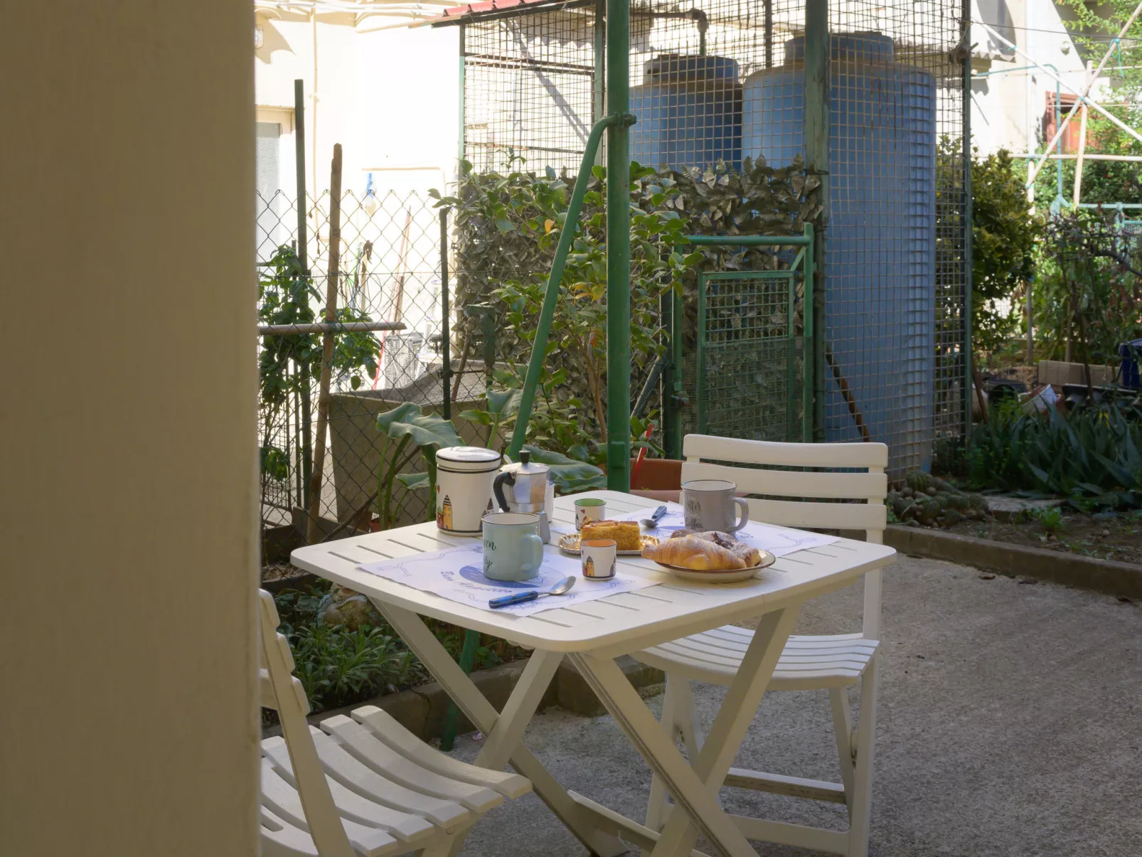 Il cortile nel centro-Outside