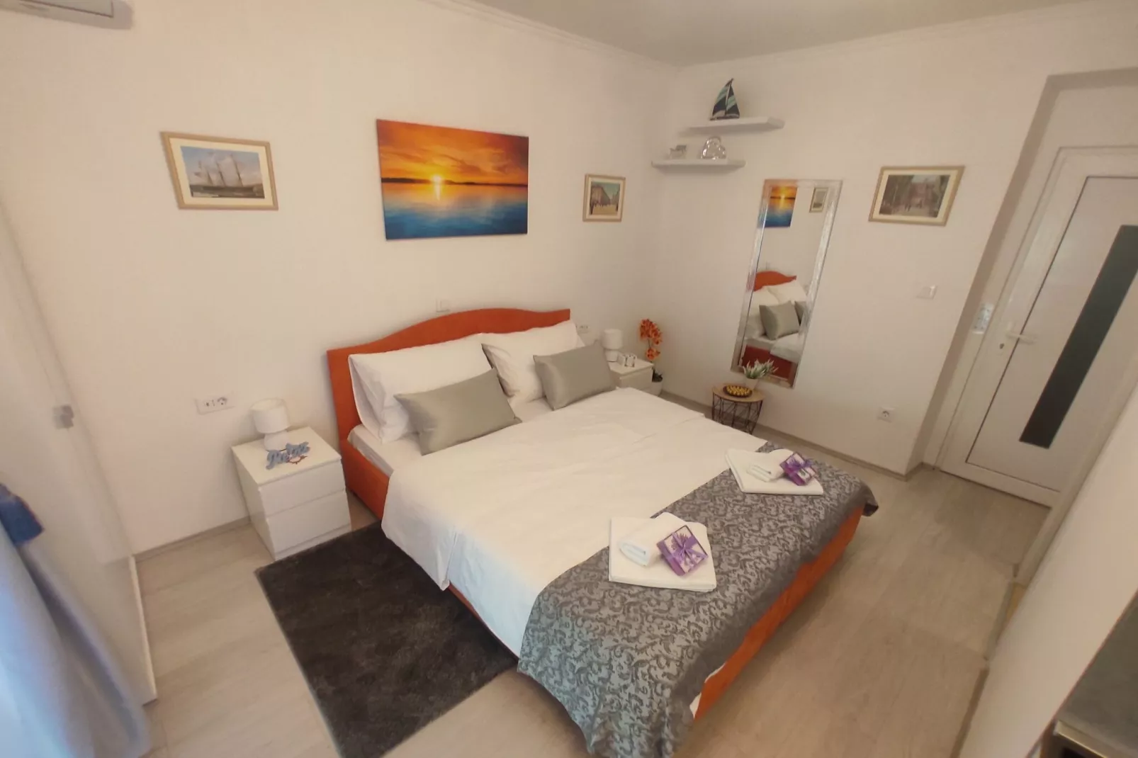 Room Porat 2 with Private Terrace - Double Bedroom with Private Terrace-Chambre