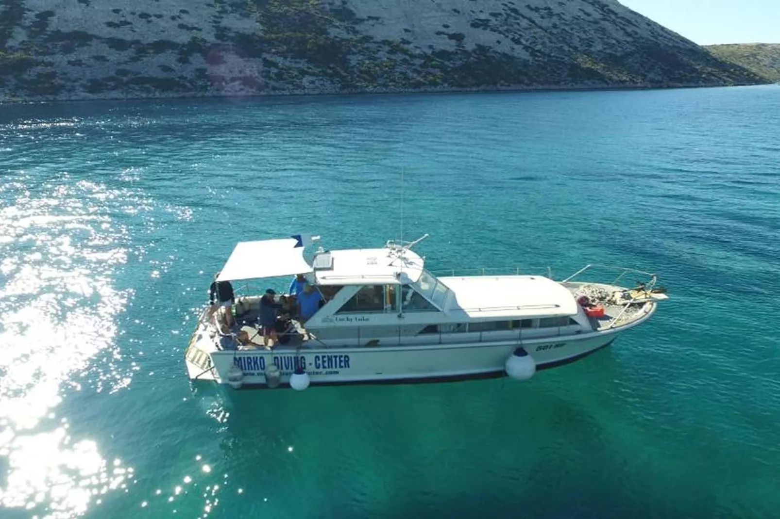 Rab Diving Mirko - Two Bedroom Apartment with Sea View (5A)-Im Freien