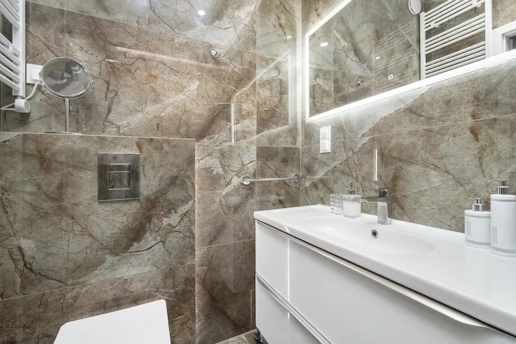 Apartament w Polanicy Zdrojowa 34B - 408-Badezimmer