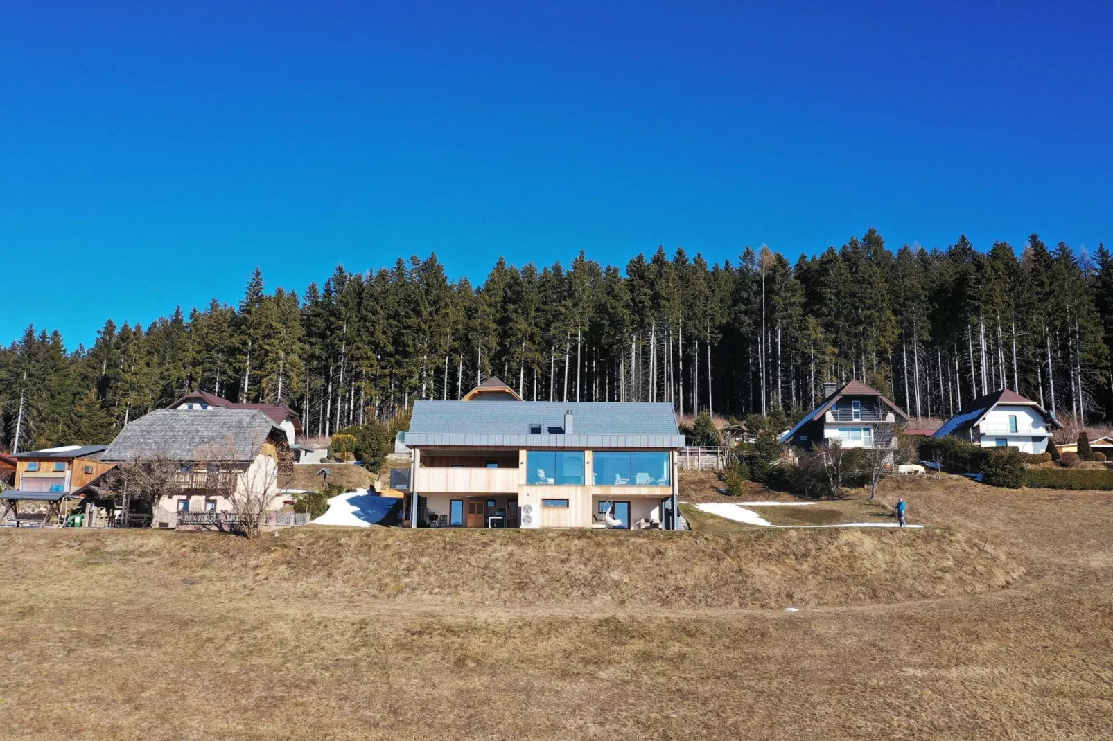 Mountain Vibrant and Timeless Apartment with Sauna - Studio Apartment with Terrace-Extérieur