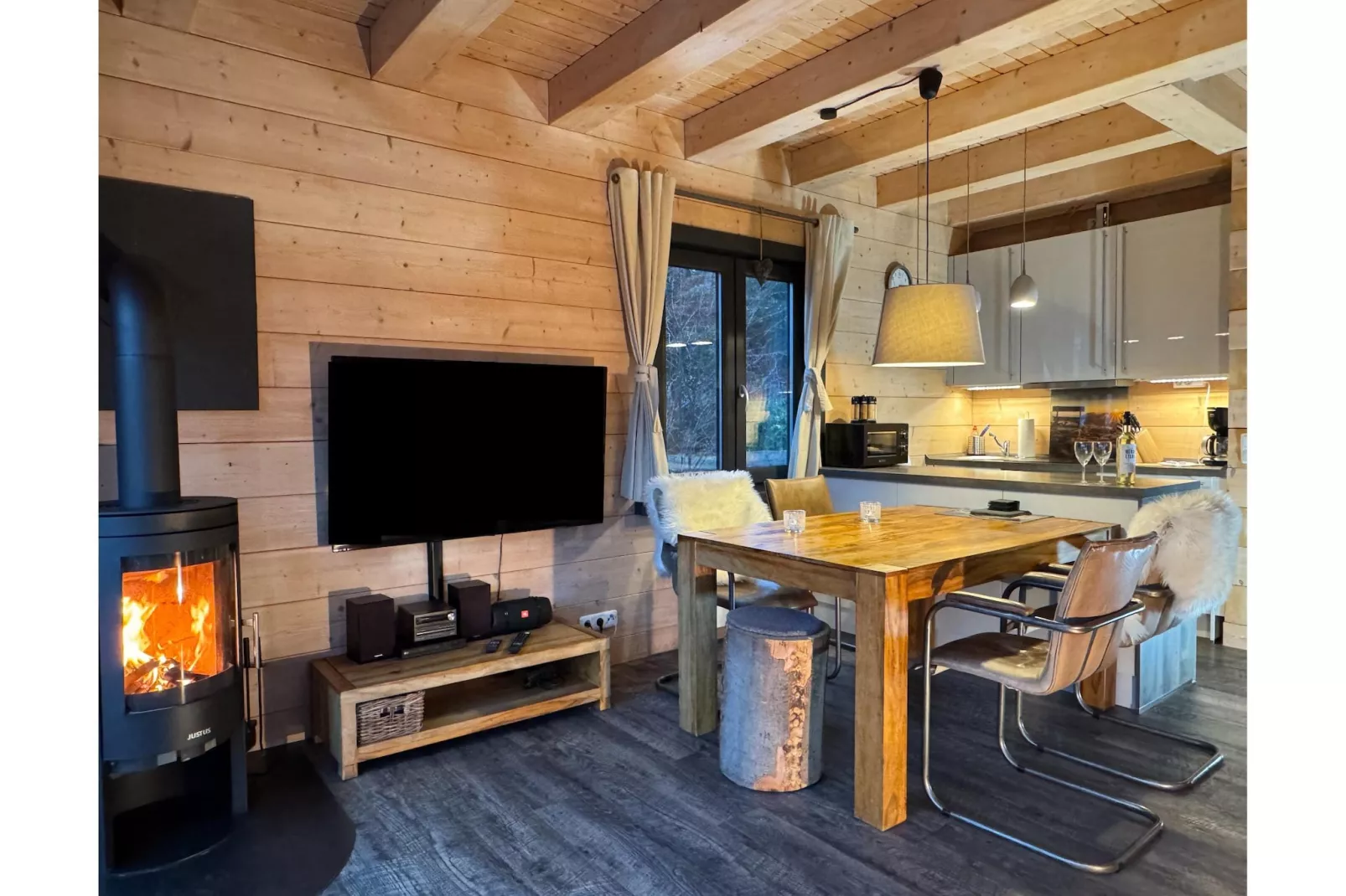 Romantik-"Hütte"-Salle à manger