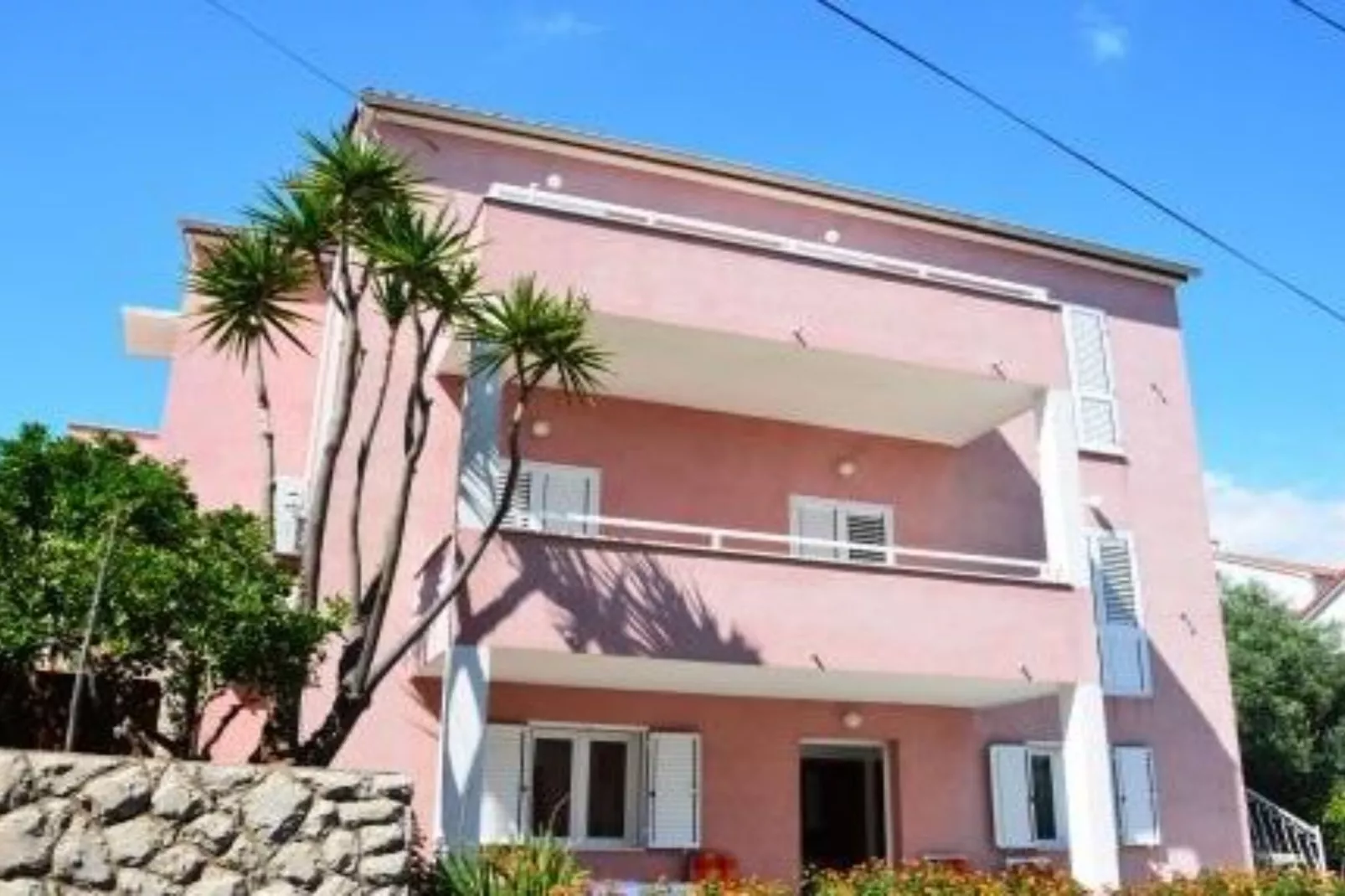 One Bedroom Apartment with Terrace and Sea View 4-Im Freien