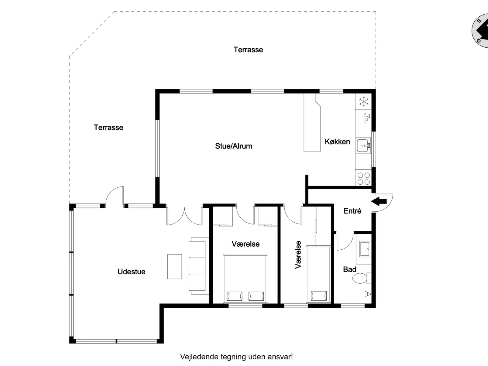 "Valea" - 600m from the sea-Dedans
