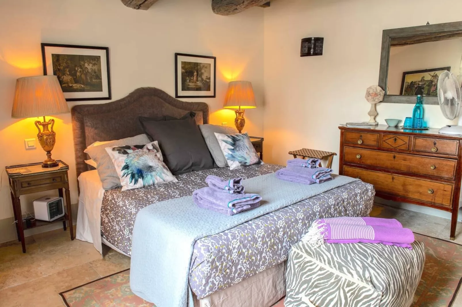 Chez Vous à Uzès-Schlafzimmer