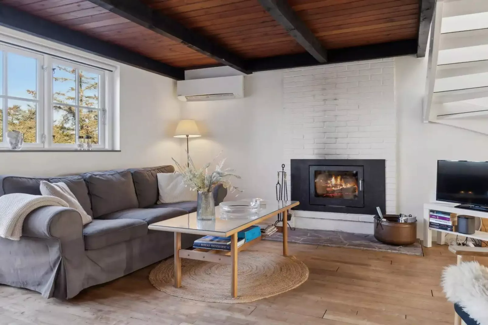 5 Sterne Ferienhaus in Blokhus-Innenbereich