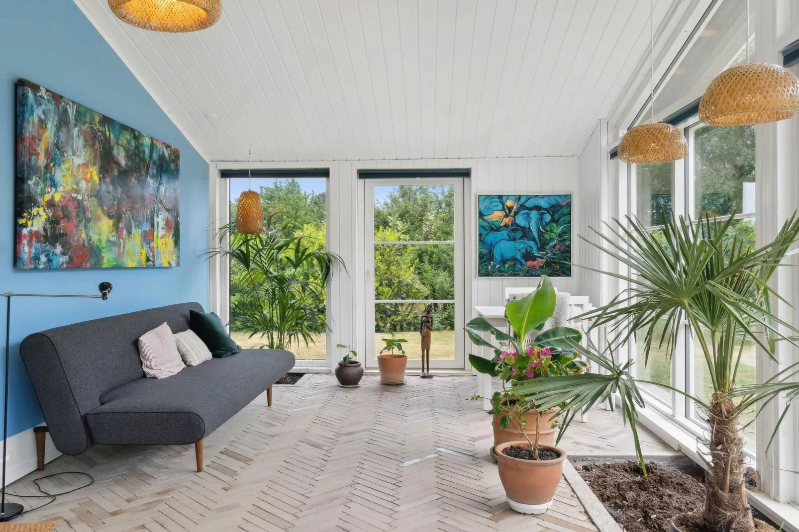 5 Sterne Ferienhaus in Ølsted-Innenbereich