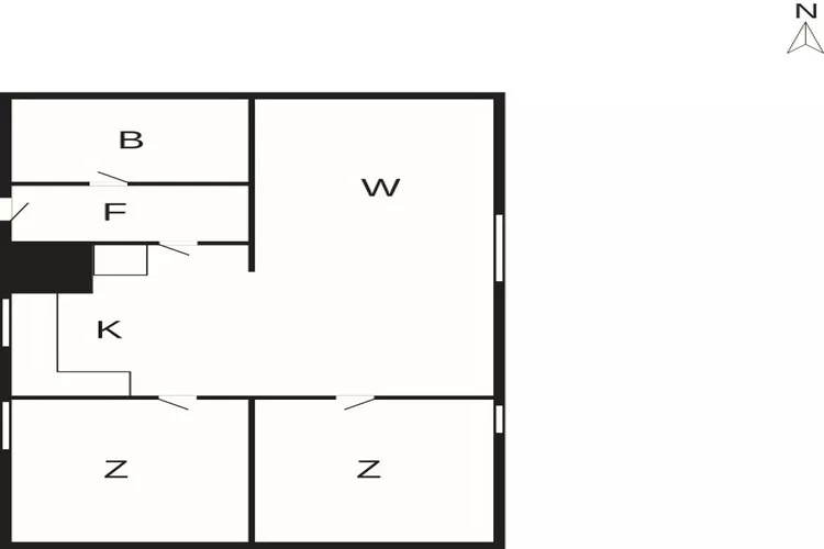 5 star holiday home in Gudhjem-Floor plan