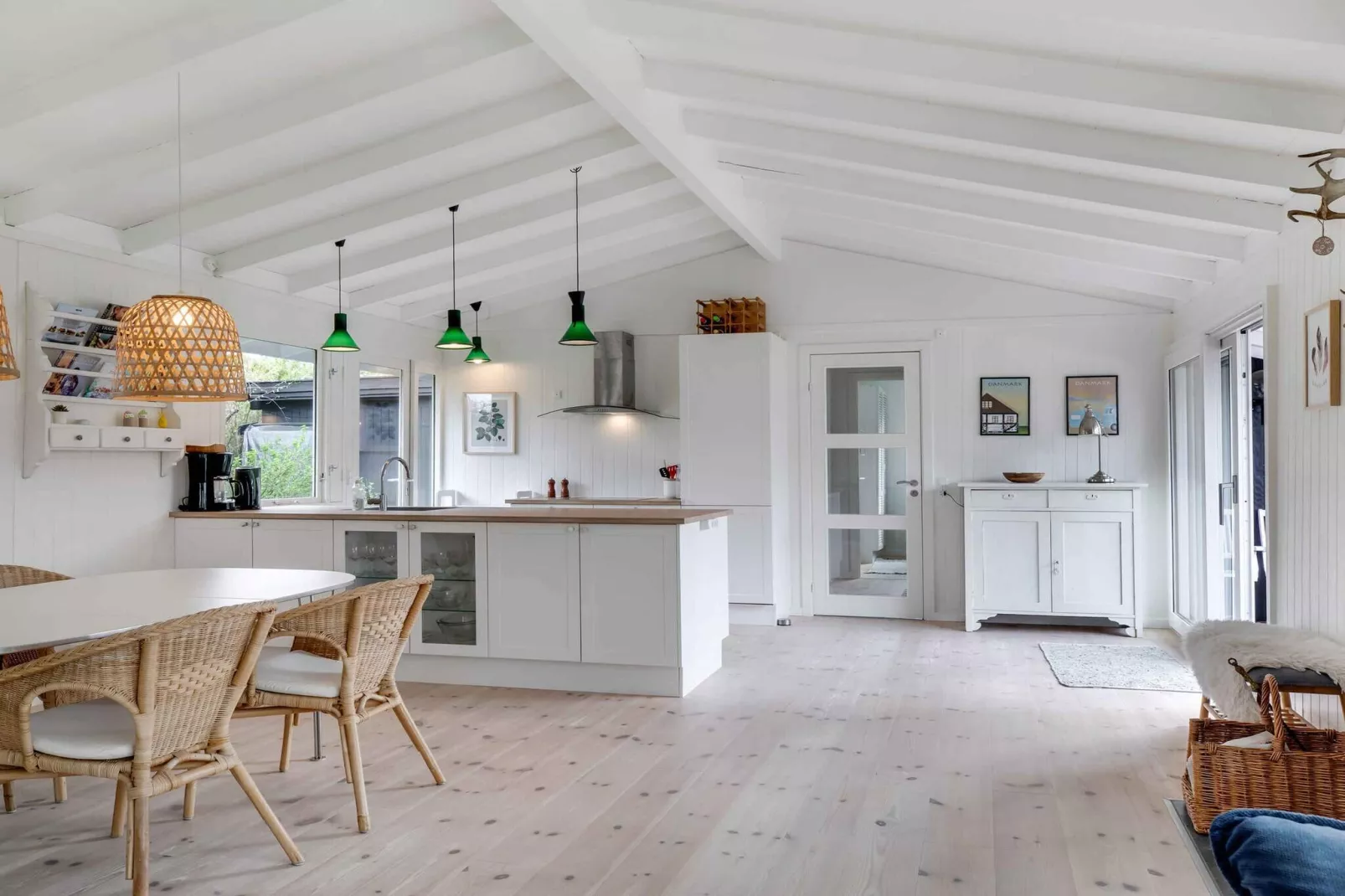 5 Sterne Ferienhaus in Hornbæk-Innenbereich
