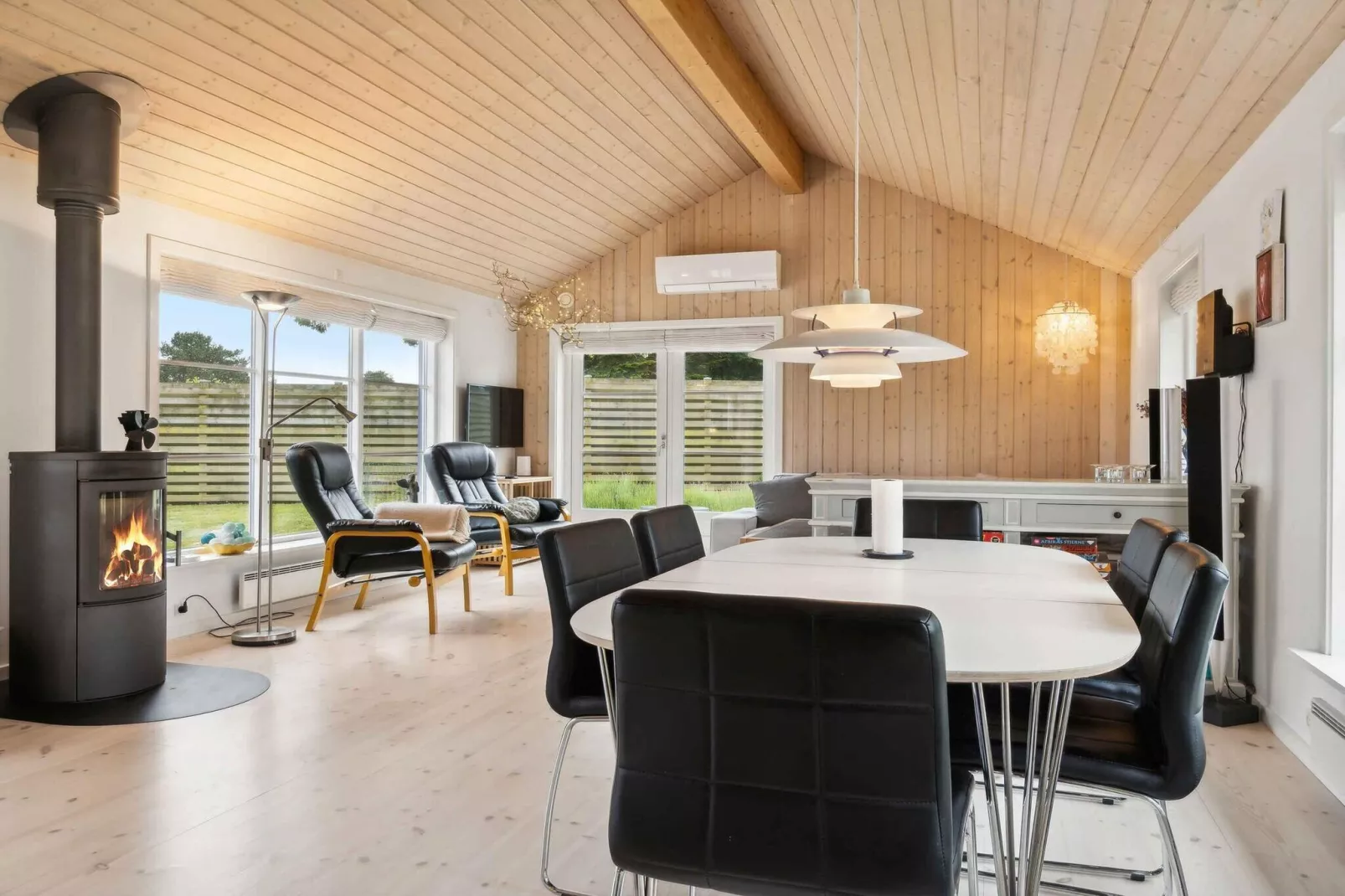 5 Sterne Ferienhaus in Nykøbing Sj-Innenbereich