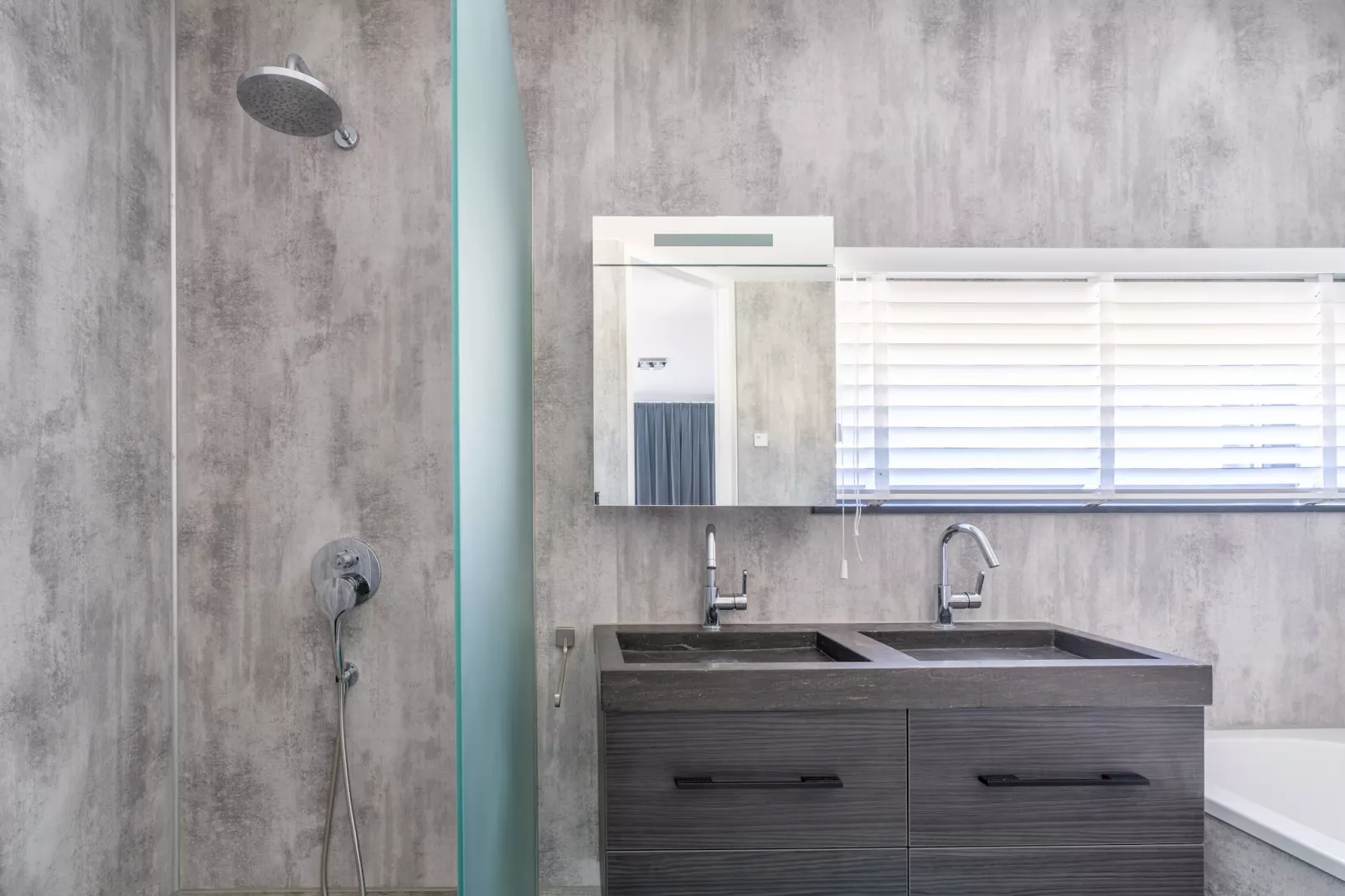 Strandvilla Hygge-Badezimmer