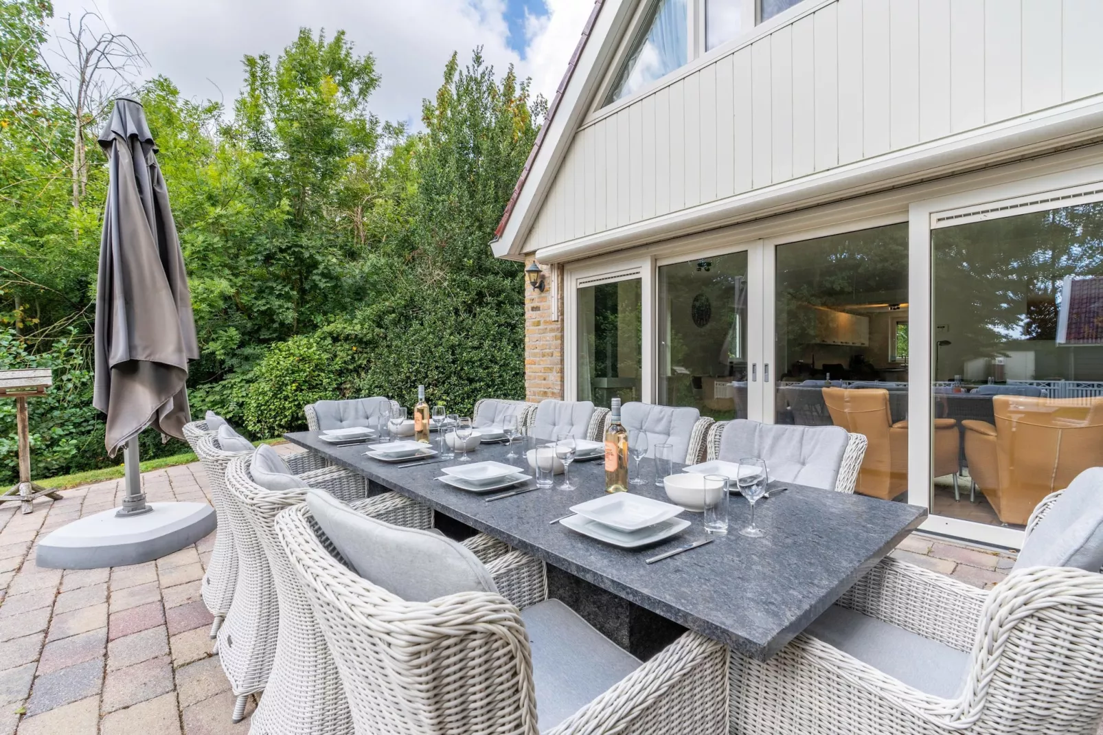 Het oude dijkje-Terrasse / balcon