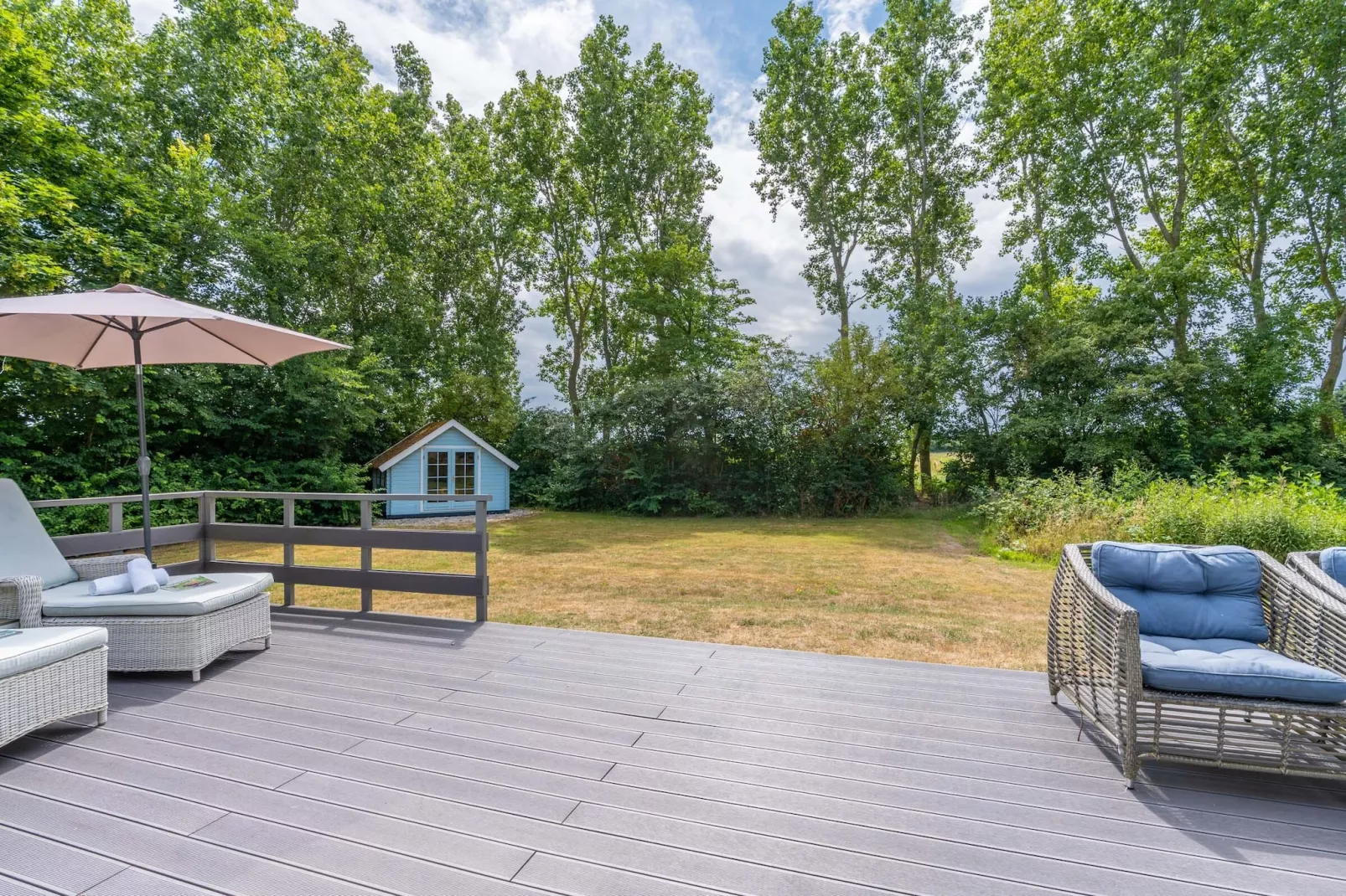 Eb & Vloed-Terrasse/Balkon