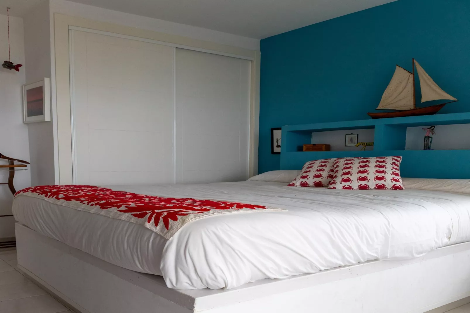 CT 385 AL - Faro's Soulrise Villa - Mojacar - Pool & Artistic Flair close to the Beach-Bedroom