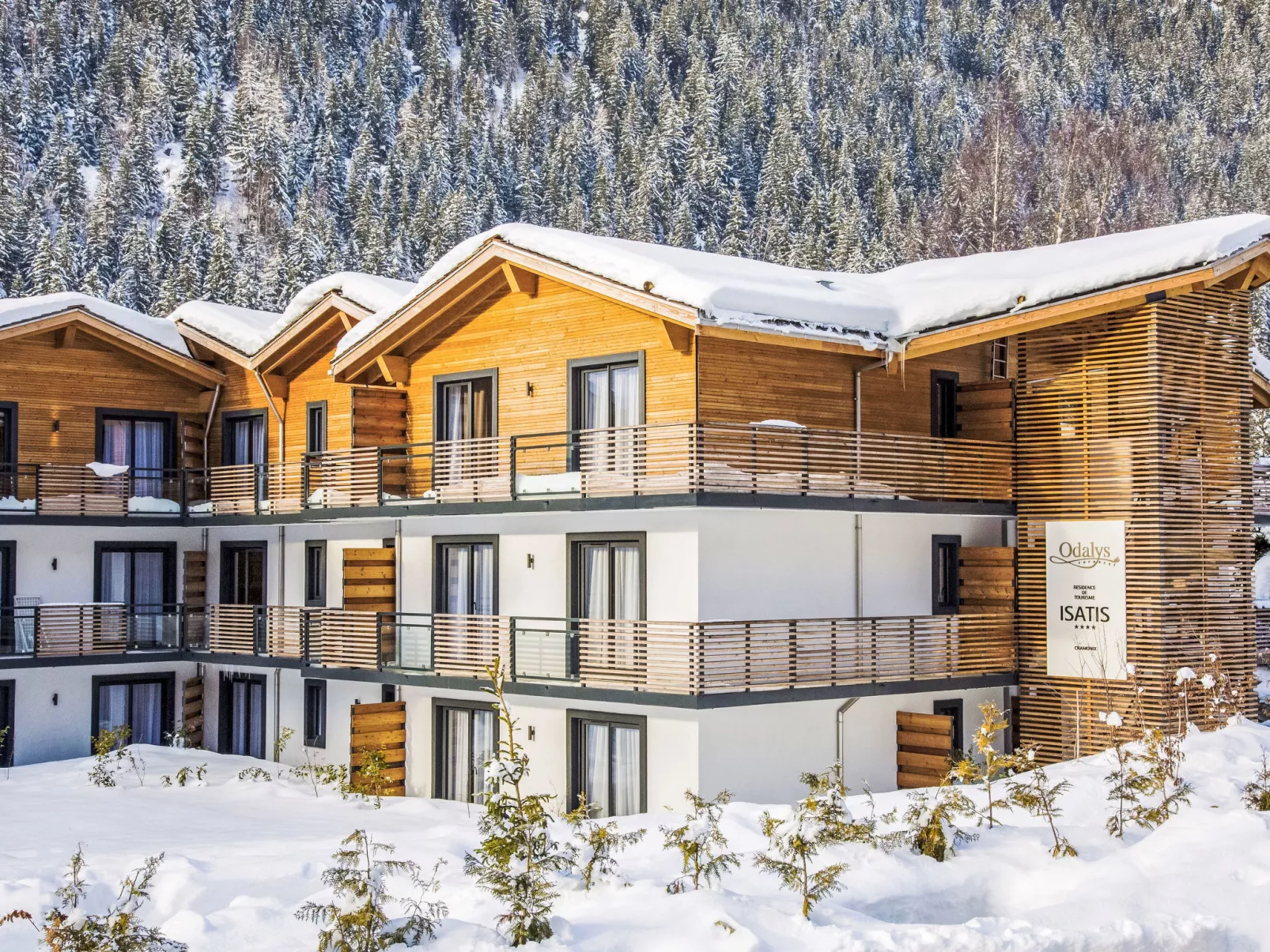 Résidence Odalys Collection Isatis-Draußen