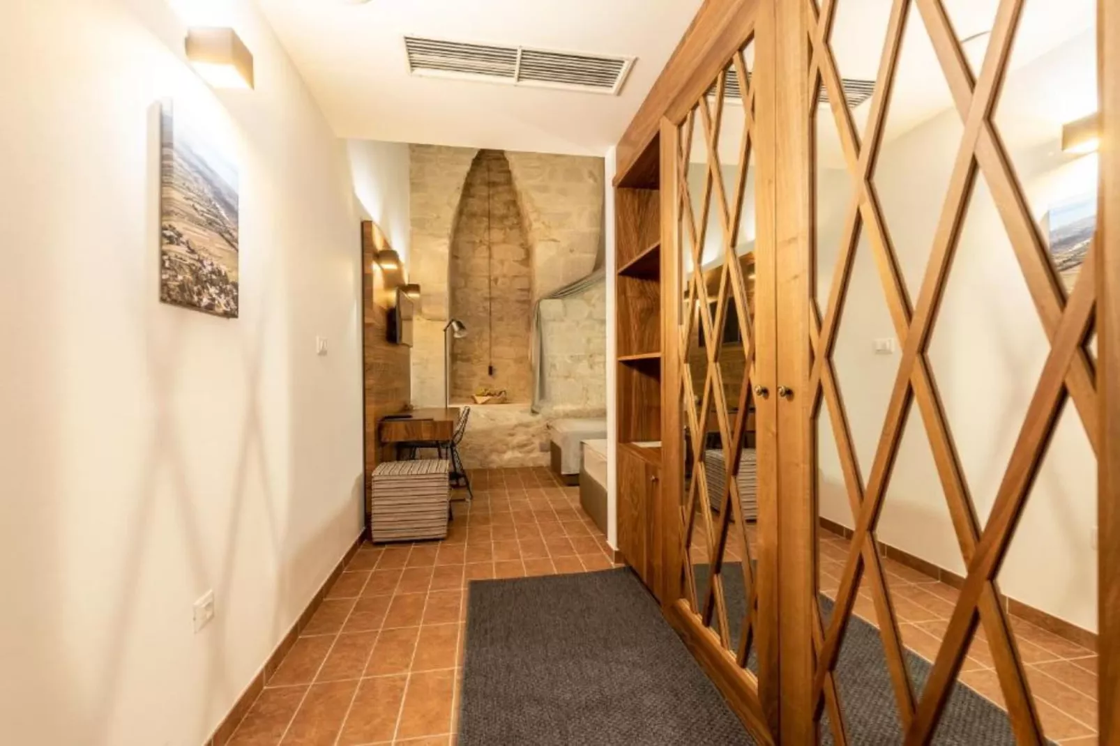 Heritage Hotel Maškovića Han Double Room-Schlafzimmer