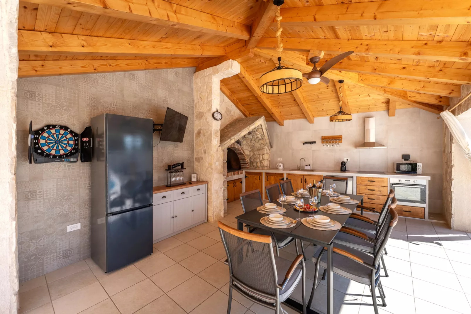 Holiday home Briscola-Salle à manger