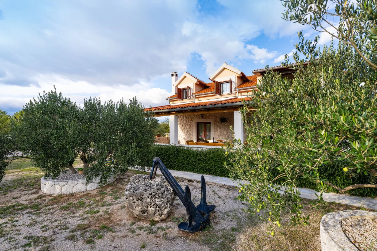 Villa Marijana-Außenbereich Sommer