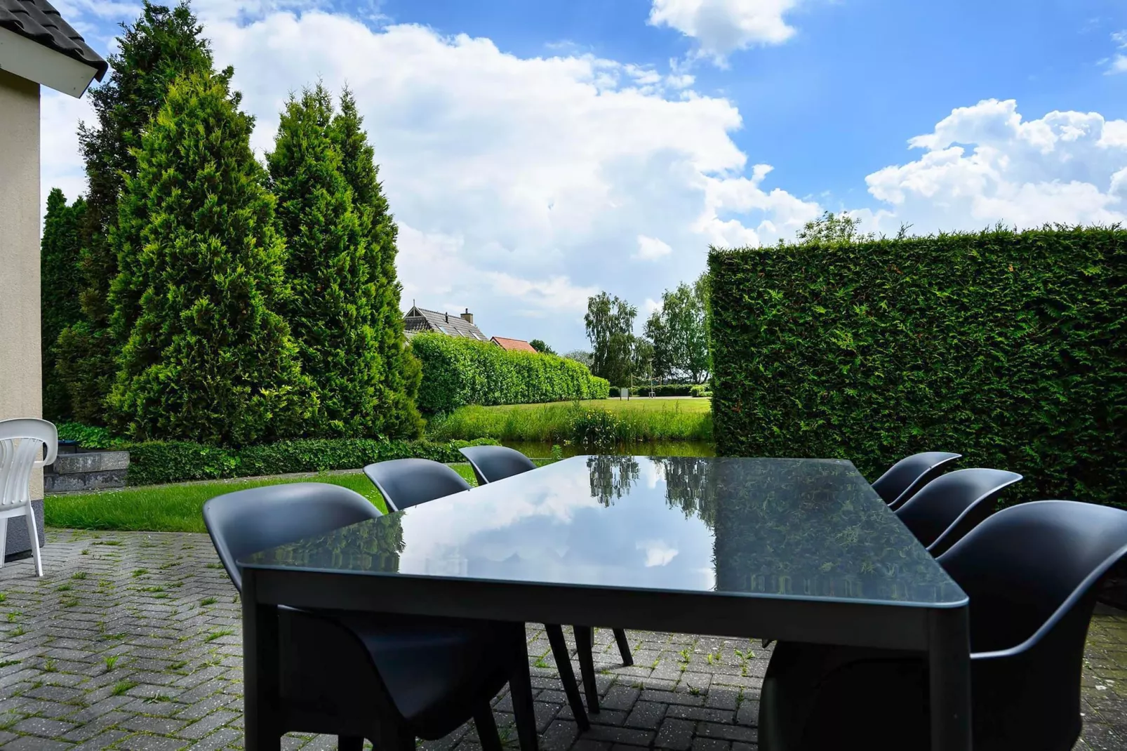 6 pers. Vosseberghuis Prestige met buitenspa-Terrace balcony