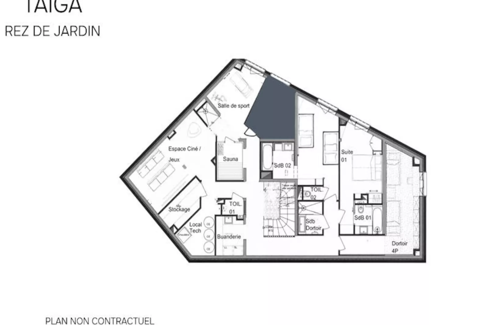 Chalet TaÏga-Nicht zugeordnet