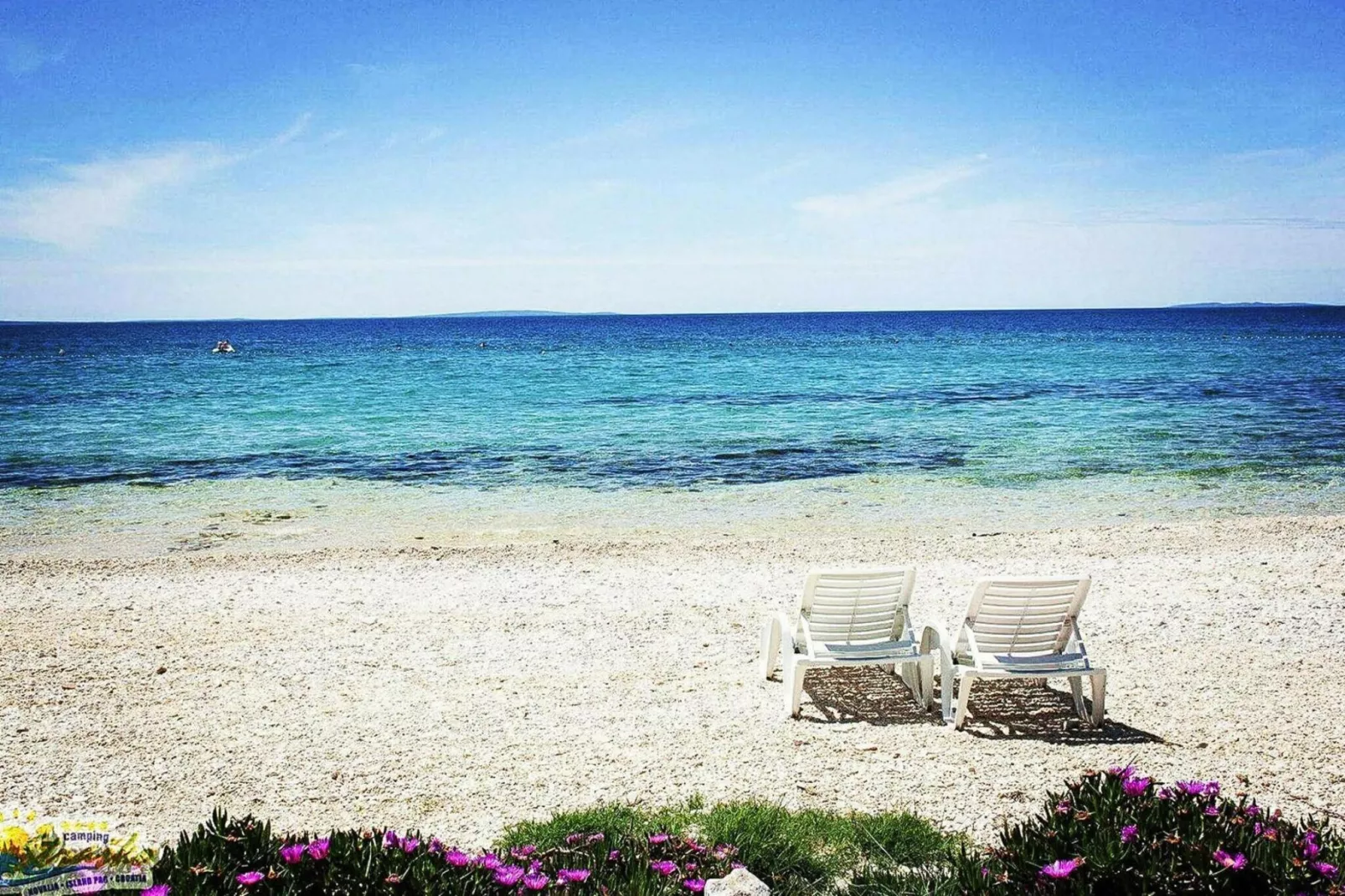 Mobile Homes Strasko Novalja Olive 34 qm für 5 Pers-Vue d'été