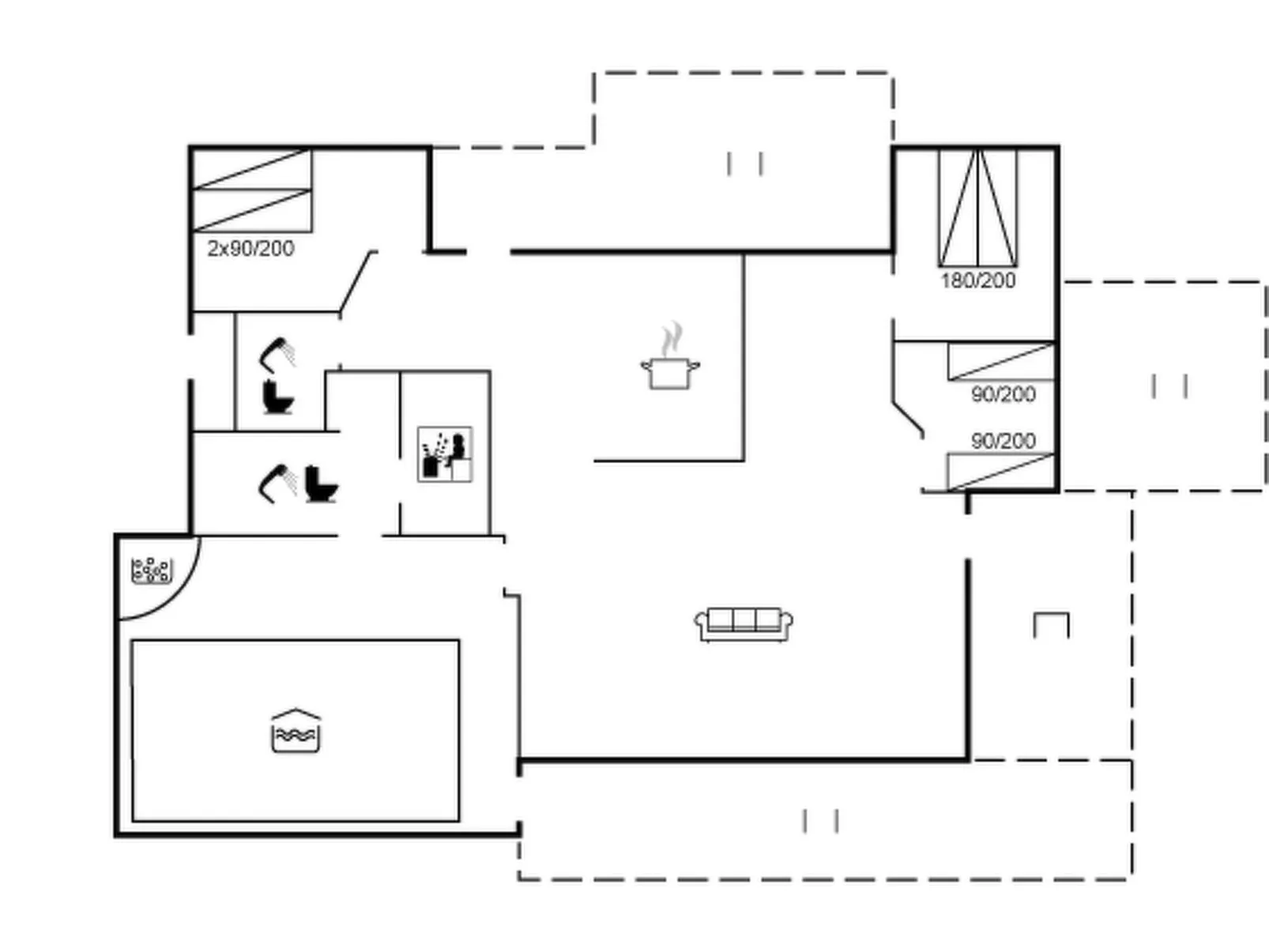"Otta" - 779m from the sea-Dedans