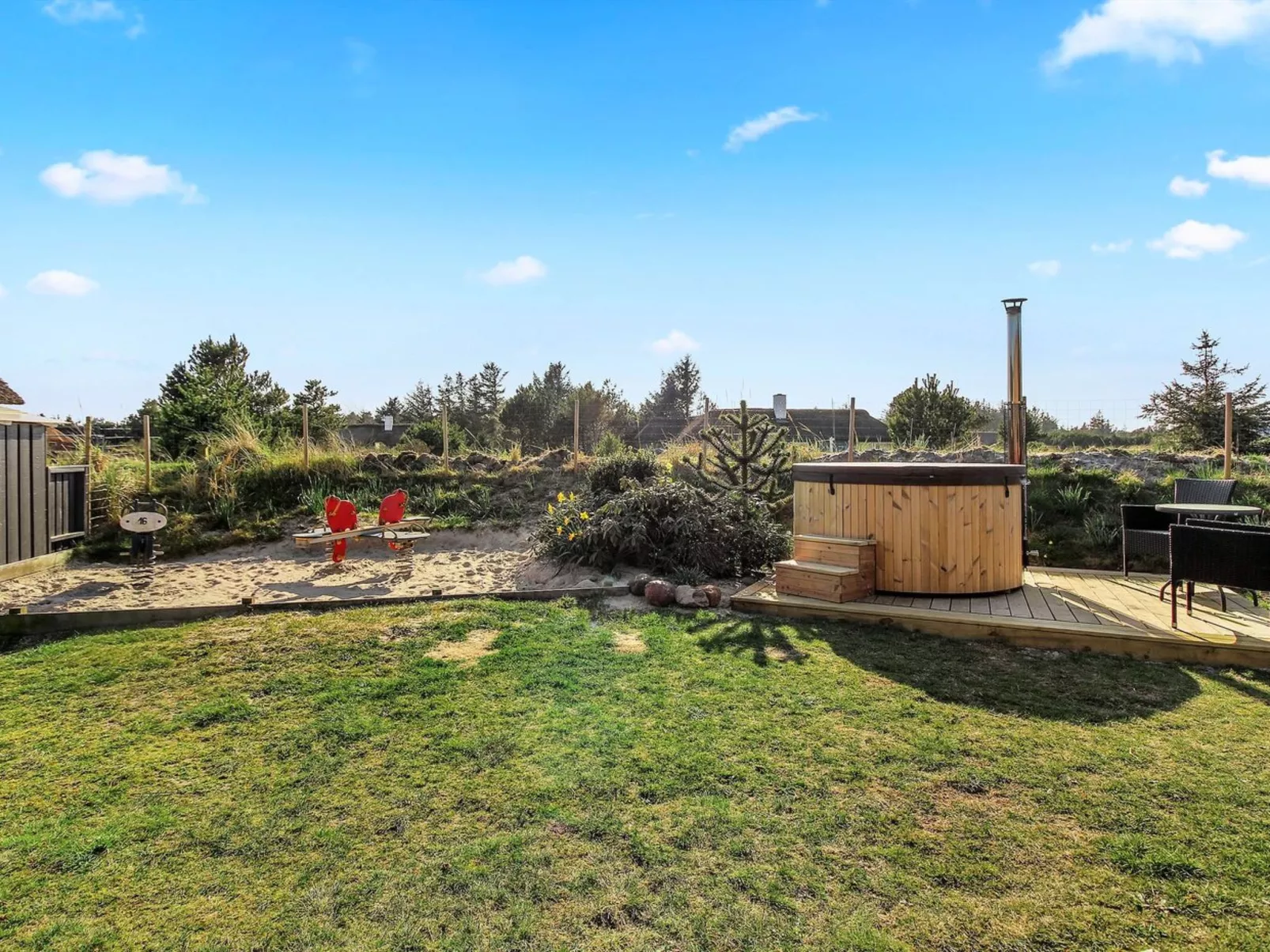 "Ansine" - 1.2km from the sea-Dehors