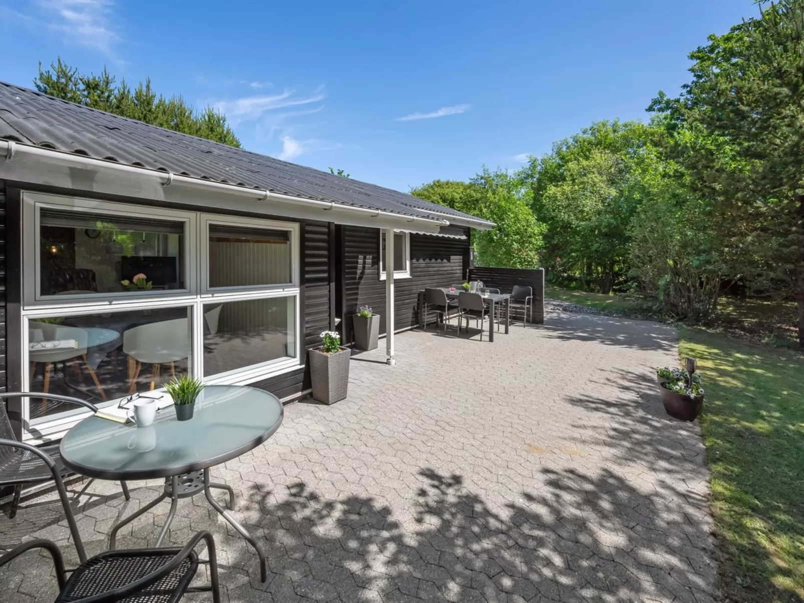 "Sanni" - 1.6km from the sea-Dehors